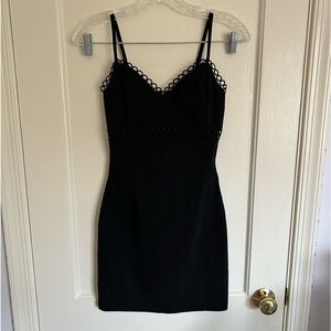 BLACK MINI DRESS